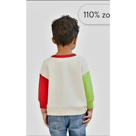 NWT DR SEUSS GRINCH THEMED TODDLER HOLIDAY LS TSHIRT - Picture 3 of 5